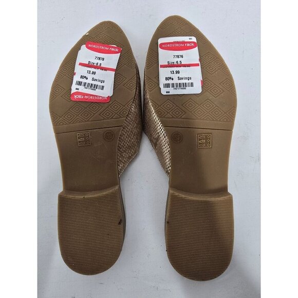 CL by Chinese Laundry Metallic Python Snakeskin Freshest Mule - Picture 3 of 9